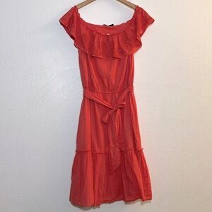 New Lauren Ralph Lauren Off Shoulder Dress Size 10